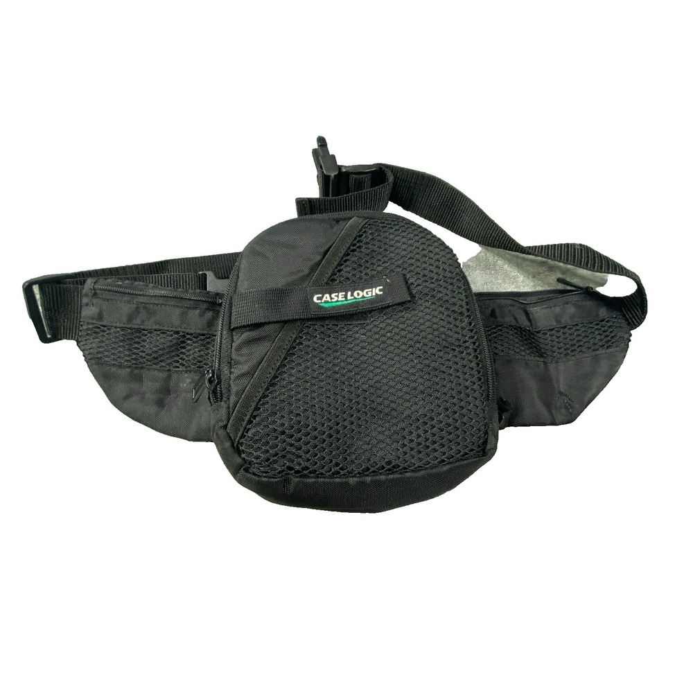 Case‎ Logic Waist Bag Black Fanny Pack Adjustable Strap Travel Utility Pouch